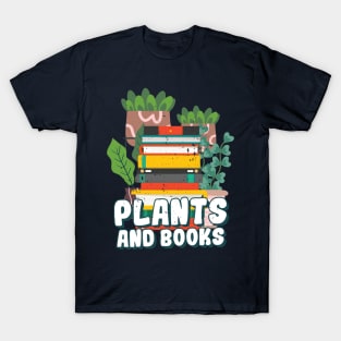 plants and books T-Shirt